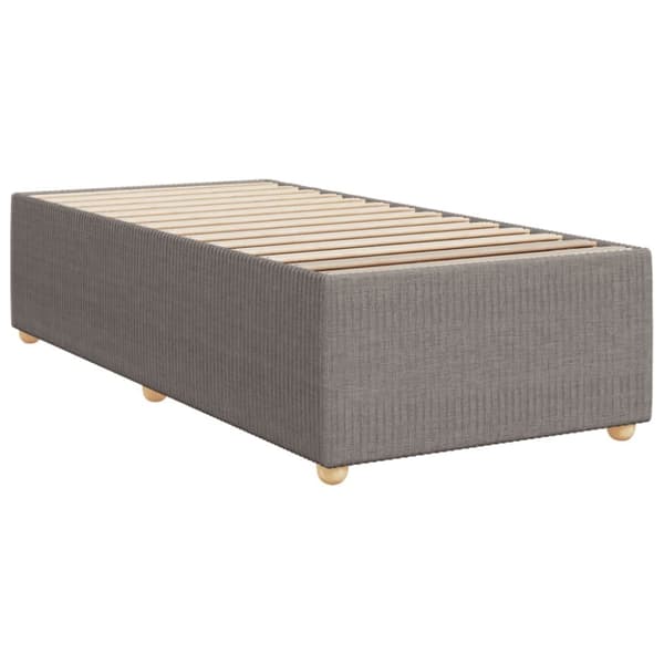 Continental sänky patjalla Taupe Kangas 80x200 cm