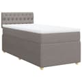 Pikkukuva 2 / 10: Continental sänky patjalla Taupe Kangas 80x200 cm