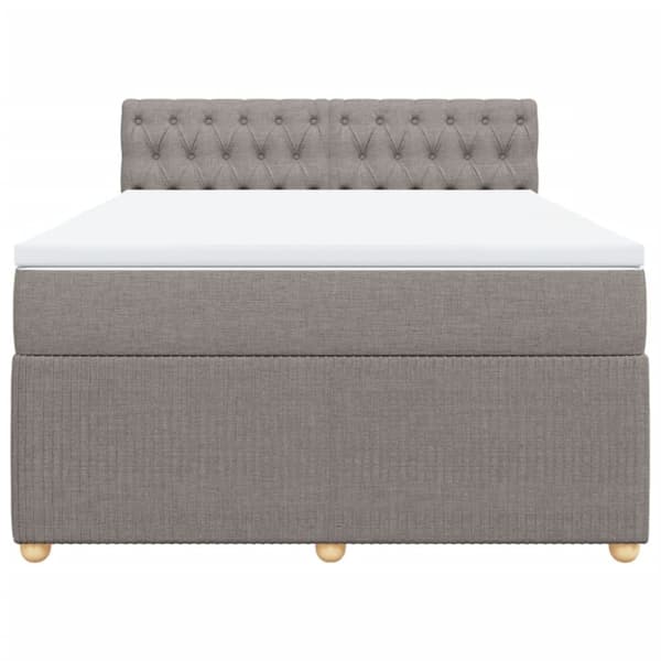 Continental sänky patjalla Taupe Kangas 140x190 cm
