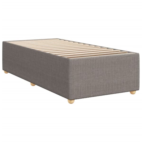Continental sänky patjalla Taupe Kangas 90x200 cm