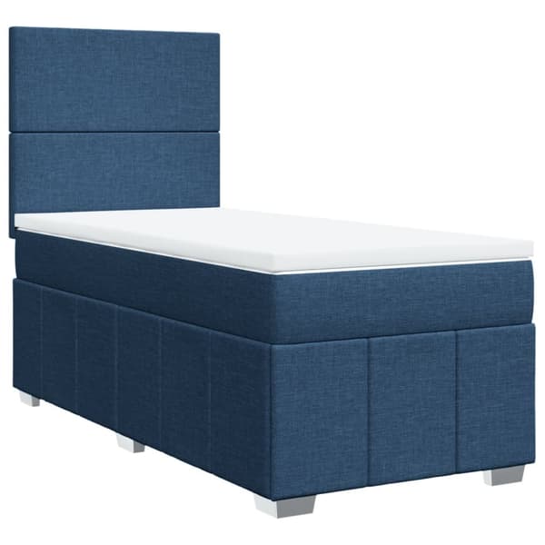 Continental Bed Patja, Sininen, Kangas, 80x200 cm
