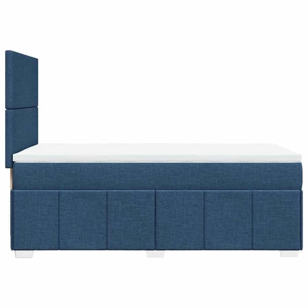 Continental Bed Patja, Sininen, Kangas, 80x200 cm