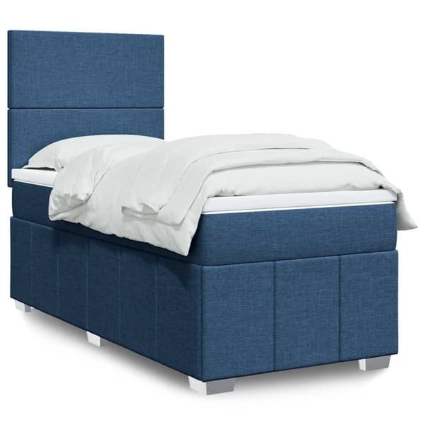 Continental Bed Patja, Sininen, Kangas, 80x200 cm