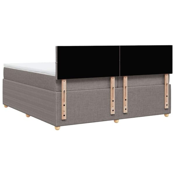 Continental sänky patjalla Taupe Kangas 200x200 cm