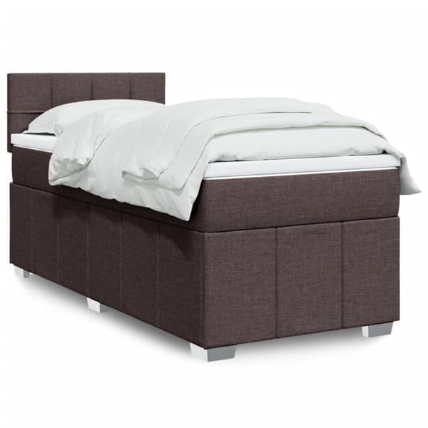 Continental Bed Patja Ruskea Kangas 100x200 cm