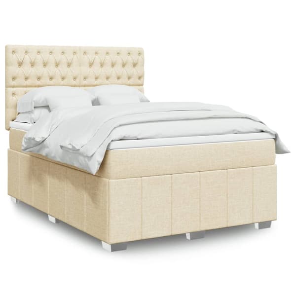 Continental sänky patjalla Cream Kangas 140x190 cm