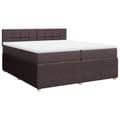 Pikkukuva 3 / 10: Continental Bed Patja Ruskea Kangas 200x200 cm