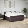 Pikkukuva 4 / 10: Continental Bed Patja Ruskea Kangas 200x200 cm
