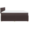 Pikkukuva 7 / 10: Continental Bed Patja Ruskea Kangas 200x200 cm