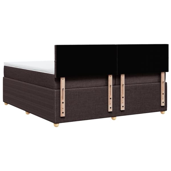 Continental Bed Patja Ruskea Kangas 200x200 cm