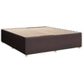 Pikkukuva 9 / 10: Continental Bed Patja Ruskea Kangas 200x200 cm