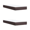 Pikkukuva 10 / 10: Continental Bed Patja Ruskea Kangas 200x200 cm