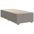 Pikkukuva 8 / 10: Continental sänky patjalla Taupe Kangas 100x200 cm