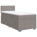 Pikkukuva 2 / 10: Continental sänky patjalla Taupe Kangas 100x200 cm