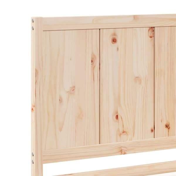ekstra lang sengeramme uden madras 160x220 cm massivt træ