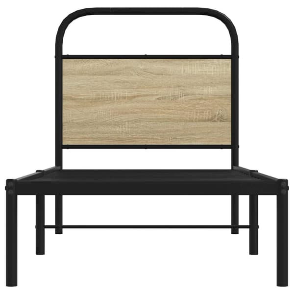 Sänky ilman patjaa 75x190 cm Sonoma Oak