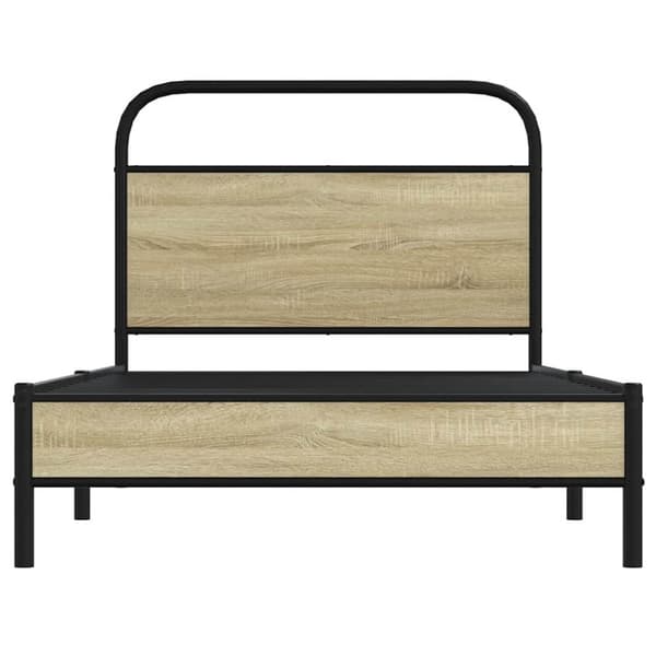 Sänky ilman patjaa 100x190 cm Sonoma Oak