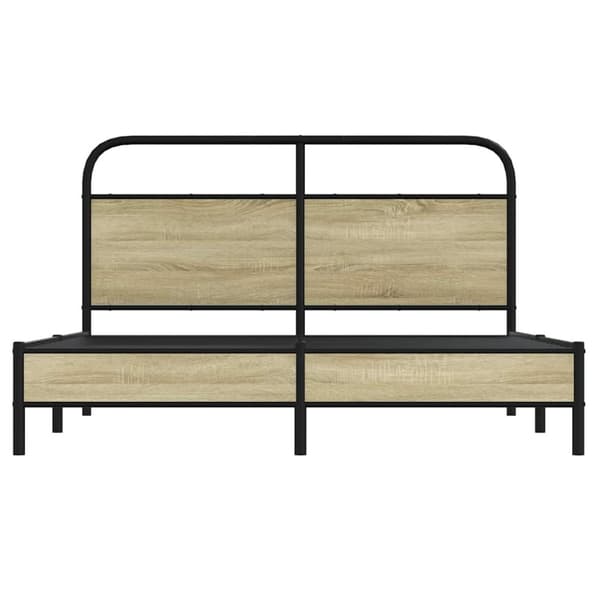 Sänky ilman patjaa 150x200 cm Sonoma Oak