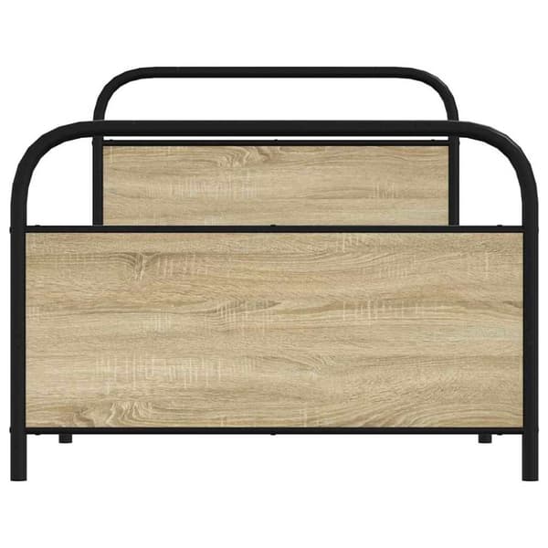 Sänky ilman patjaa 107x203 cm Sonoma Oak