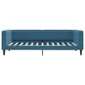 Miniatyrbillede 7 af 10: daybed med udtræk 100x200 cm velour blå