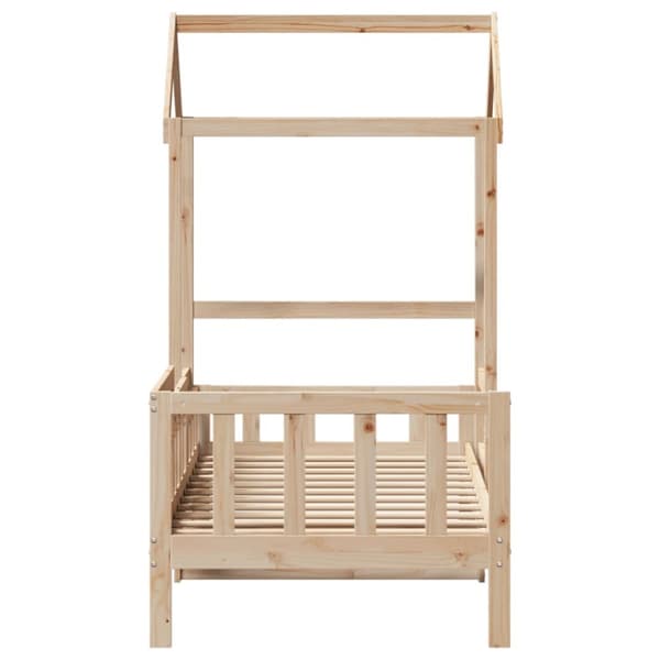 daybed med tag 90x200 cm massivt fyrretræ