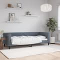 Miniatyrbillede 1 af 8: daybed 80x200 cm velour mørkegrå