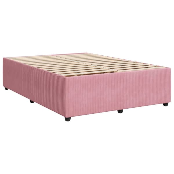 Continental sänky patjalla Pinkki 140x200 cm Velvet