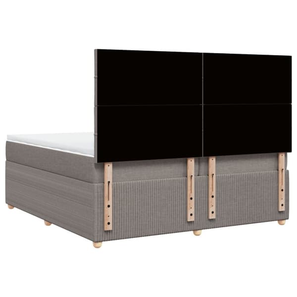 Continental sänky patjalla Taupe Kangas 200x200 cm