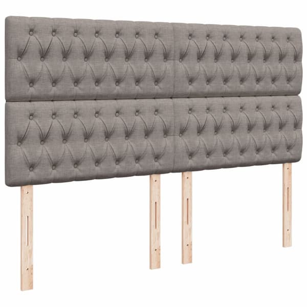 Continental sänky patjalla Taupe Kangas 200x200 cm