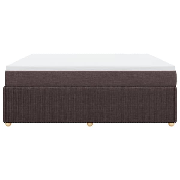 Continental Bed Patja Ruskea Kangas 200x200 cm