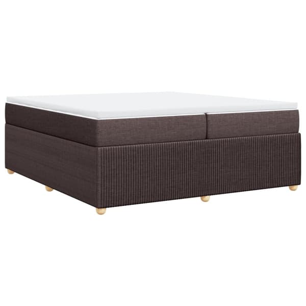 Continental Bed Patja Ruskea Kangas 200x200 cm