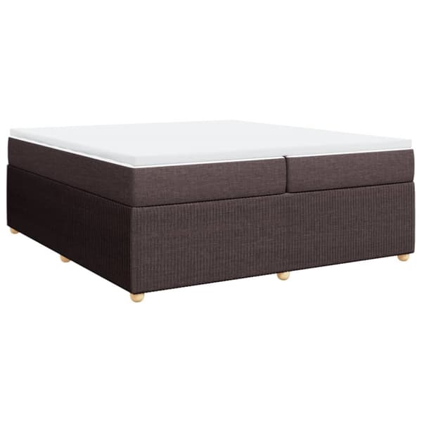 Continental Bed Patja Ruskea Kangas 200x200 cm