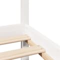 Miniatyrbillede 10 af 10: sengeramme uden madras 90x200 cm massivt fyrretræ hvid