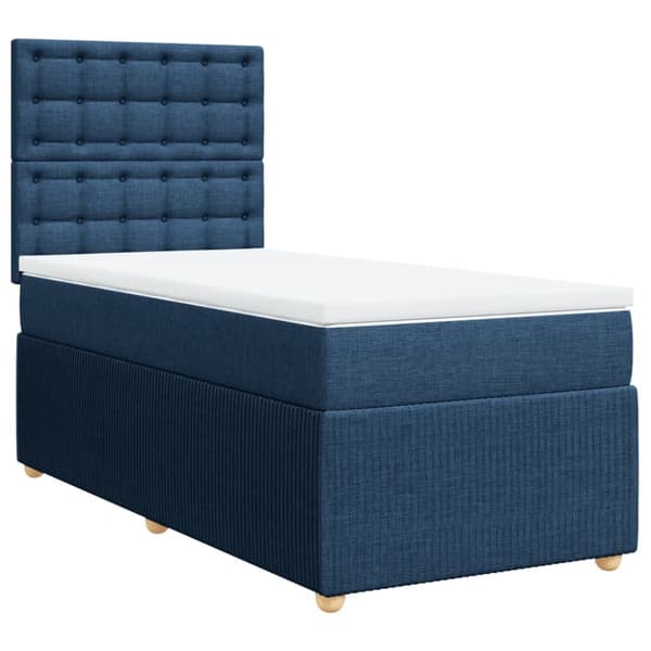 Continental Bed Patja, Sininen, Kangas 100x200 cm