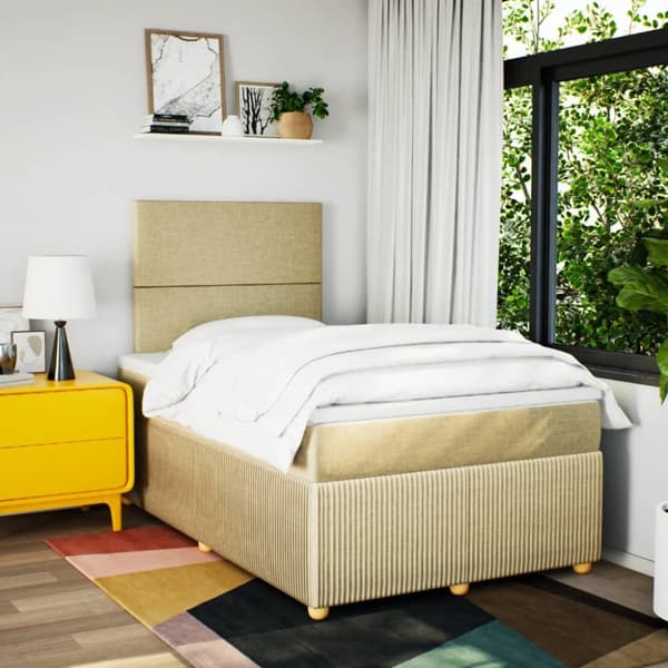 Continental Bed Patja Cream 120x190 cm Kangas
