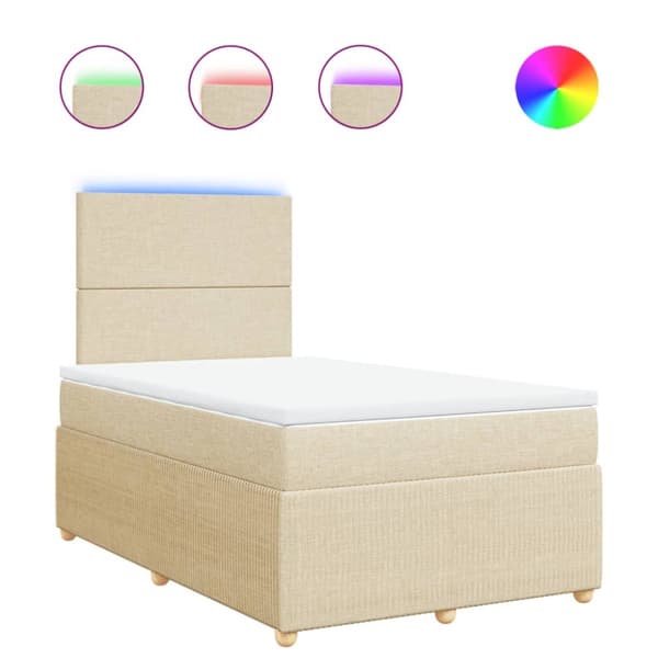Continental Bed Patja Cream 120x190 cm Kangas