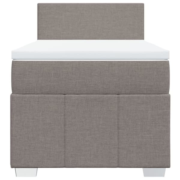 Continental sänky patjalla Taupe Kangas 90x200 cm