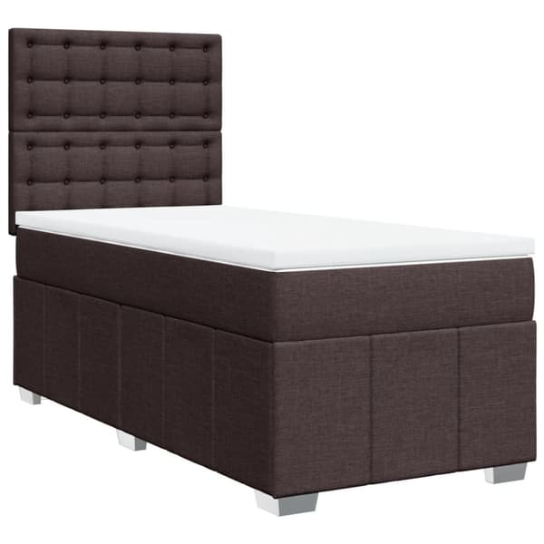 Continental Bed Patja Ruskea Kangas 100x200 cm