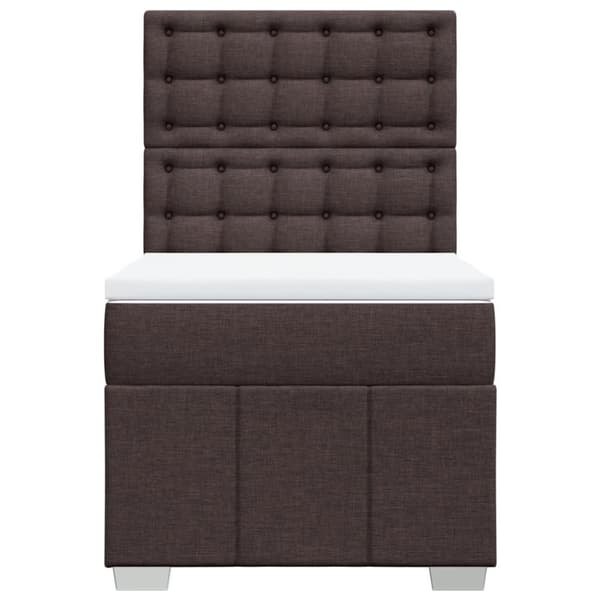 Continental Bed Patja Ruskea Kangas 100x200 cm