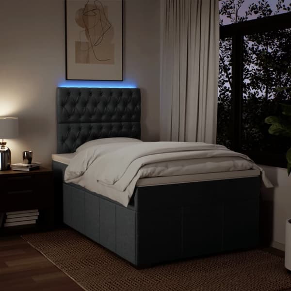 Continental sänky patjalla Taupe 120x190 cm Kangas