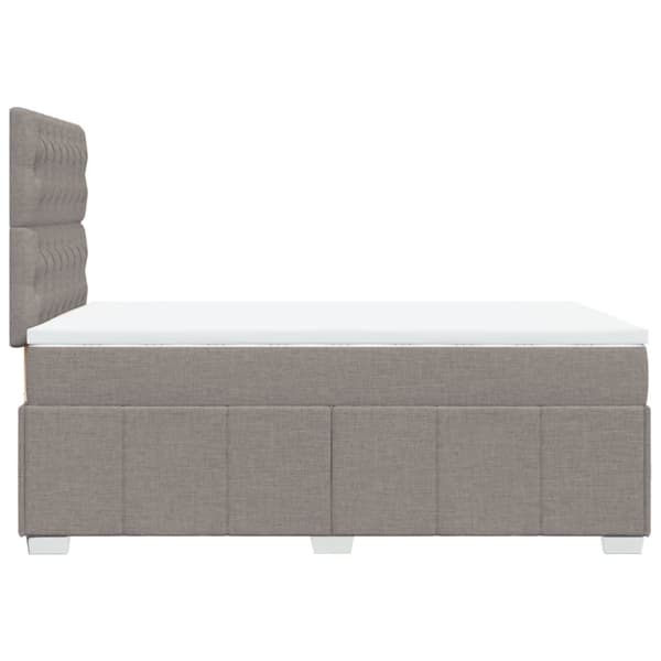 Continental sänky patjalla Taupe 120x190 cm Kangas