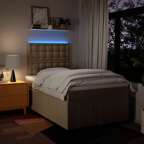 Continental Bed Patja Cream 120x190 cm Kangas