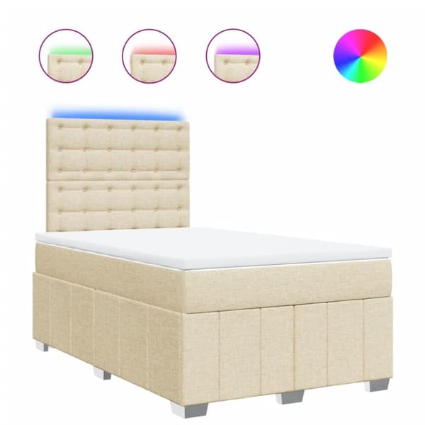 Continental Bed Patja Cream 120x190 cm Kangas