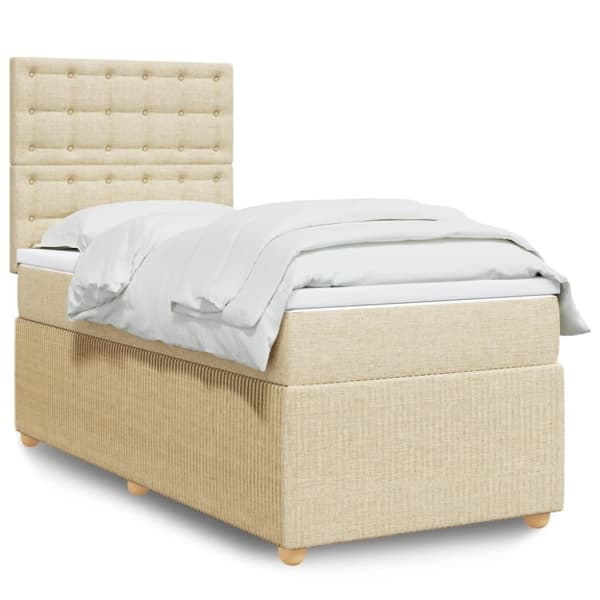 Continental Bed patja Cream Kangas 80x200 cm