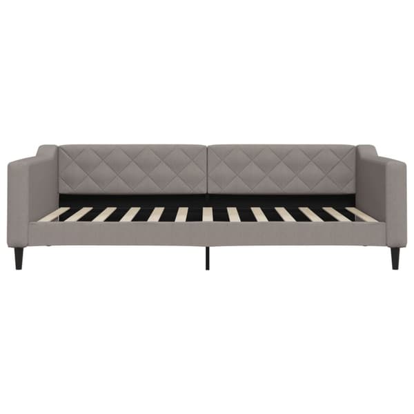 Dagbädd taupe 100x200 cm tyg