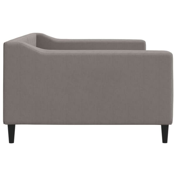 Dagbädd taupe 100x200 cm tyg