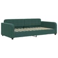Miniatyrbillede 2 af 8: daybed 100x200 cm velour mørkegrøn