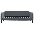 Miniatyrbillede 4 af 10: daybed med madras 100x200 cm velour mørkegrå