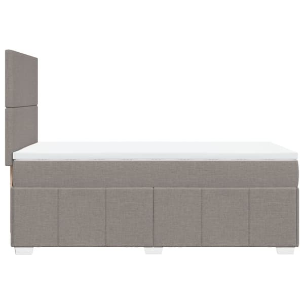 Continental sänky patjalla Taupe Kangas 90x200 cm