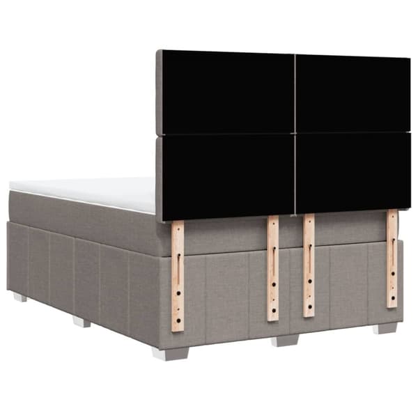 Continental sänky patjalla Taupe Kangas 140x200 cm